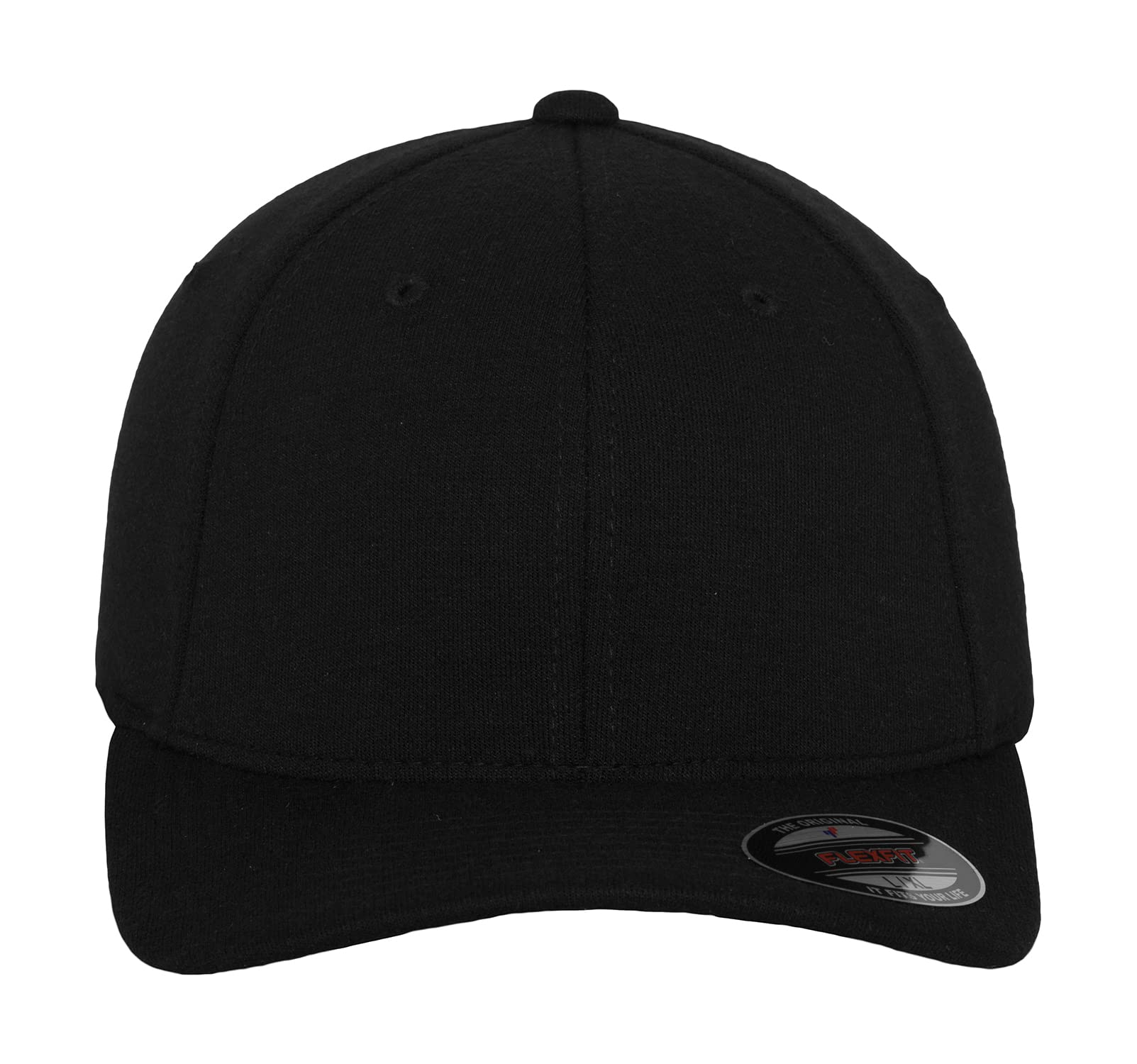 Flexfit Baseball Cap with Curved Visor, Two-Tone Hat, Solid Stitching, Hip Hop S
