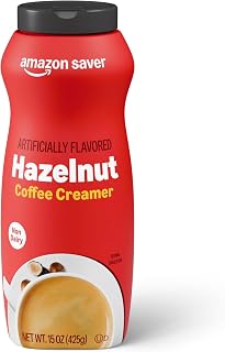 Amazon Saver, Hazelnut Coffee Creamer, 15 Oz