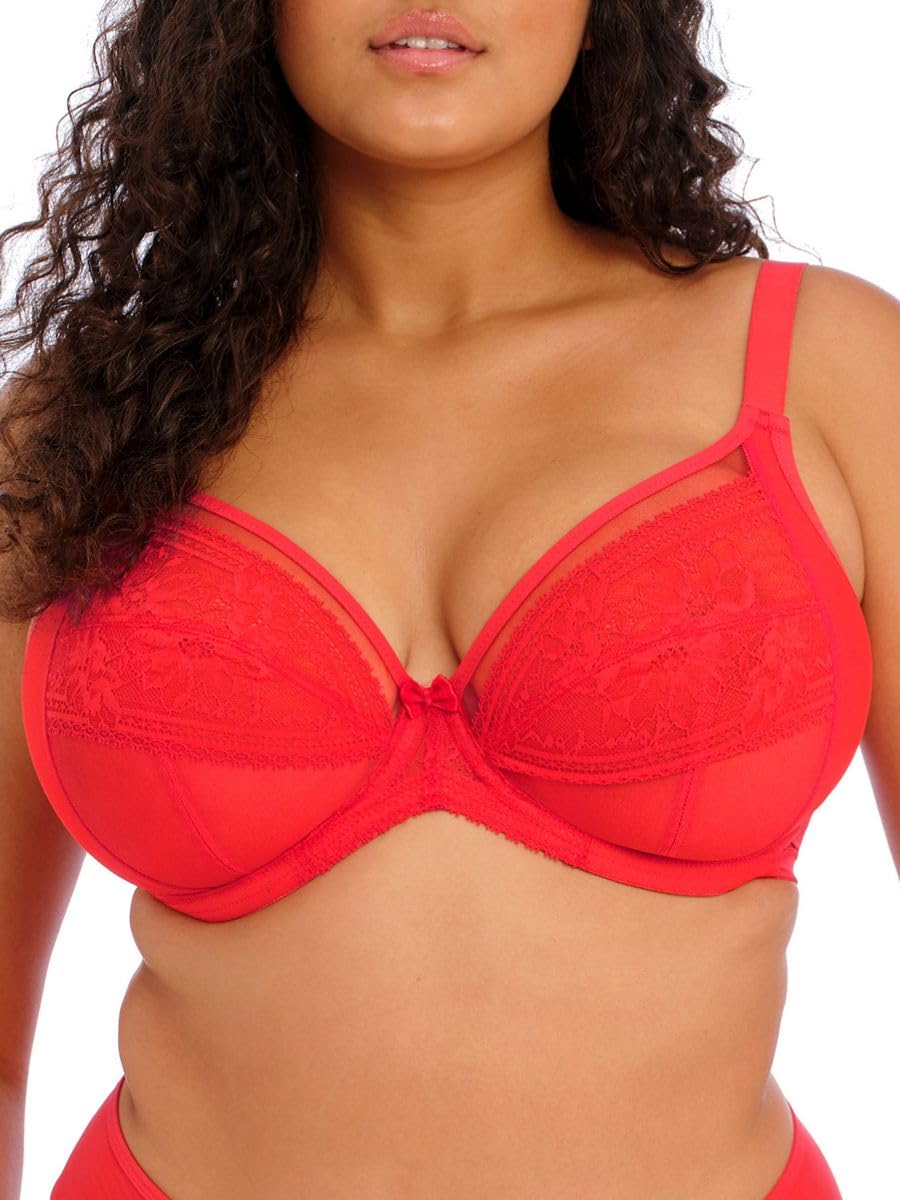 Elomi Kendra-Underwired Bra V-Neck, Opaque Women's