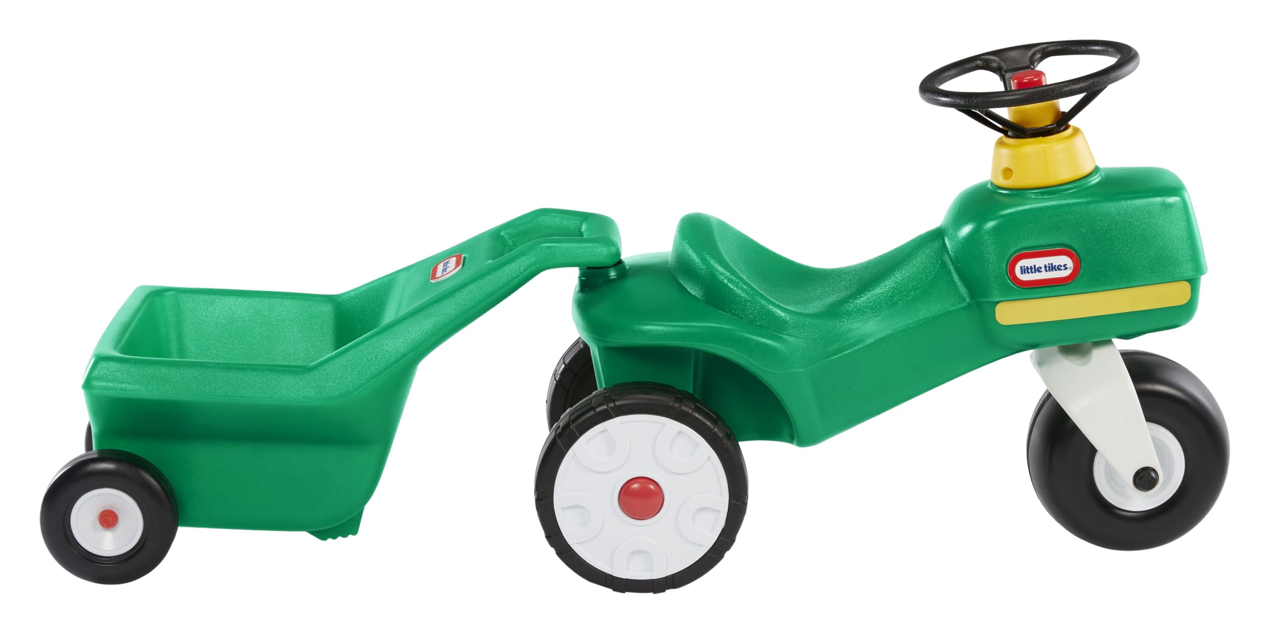 Little Tikes Tractor & Cart, Foot-to-Floor Ride-On, for Boys and Girls Ages 1-5 