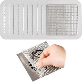 Pack of 30 Disposable Shower Drain Mesh Stickers