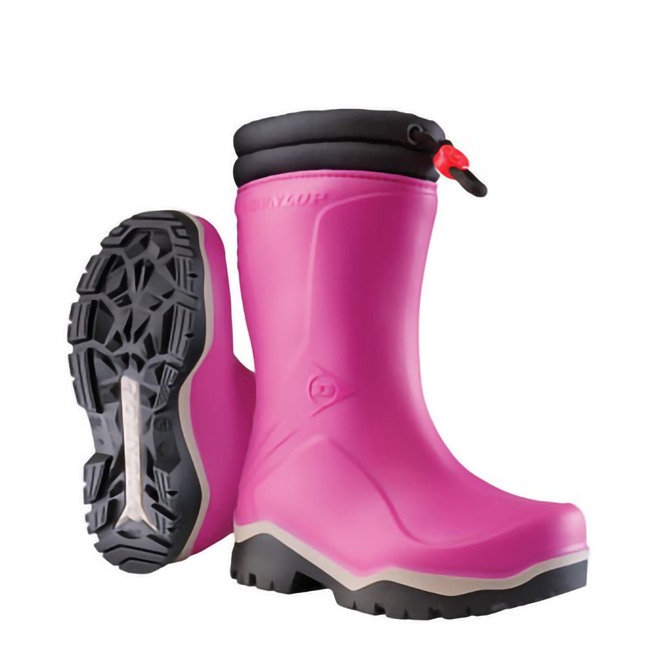 DUNLOP Protective Footwear, Kids Blizzard, Fur-Lined Winter Boot