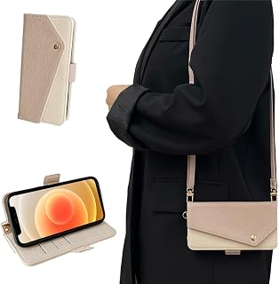 Kahper for iPhone 12 mini case notebook type shoulder phone 12 mini case notebook type cute iphone 12 mini case notebook type stylish iphone 12 mini case notebook type lightweight shock absorbing