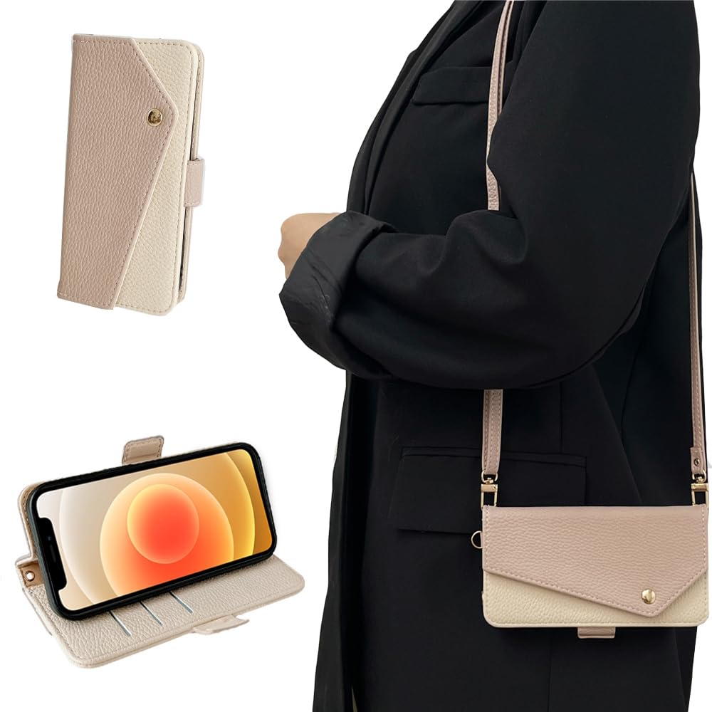 Kahper for iPhone 12 mini case notebook type shoulder phone 12 mini case noteboo