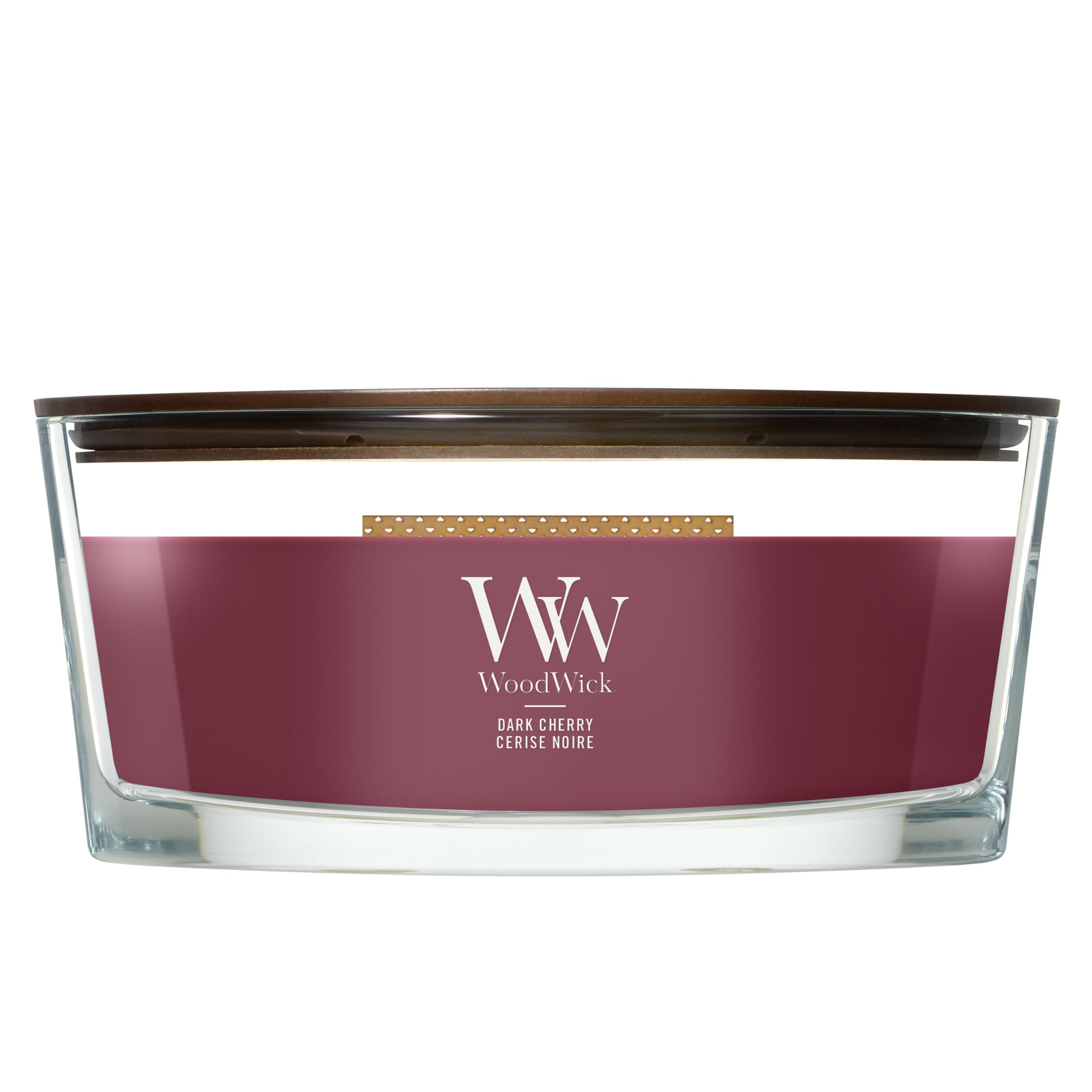 WoodWick Scented Candle | Ellipse Candle | Cherry Cherry | Perfect Gifts For Wom