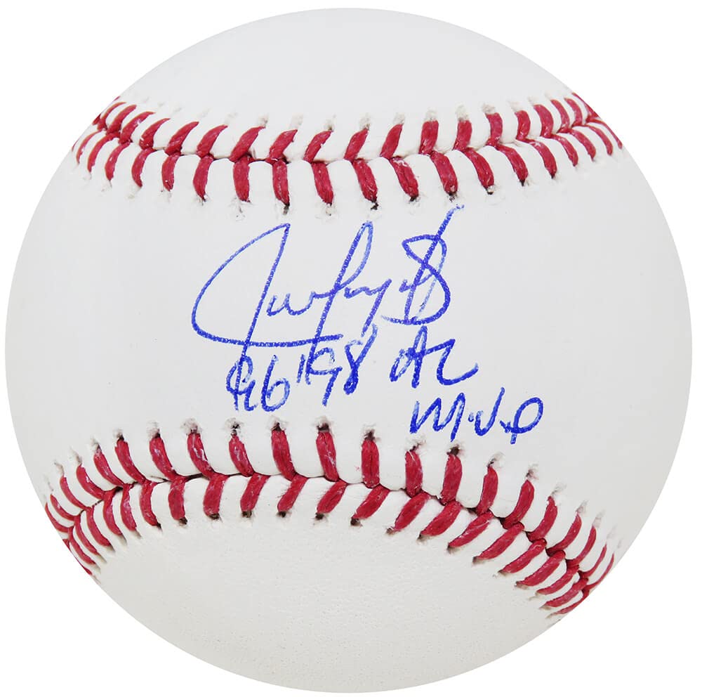 Juan Gonzalez Signed Official Baseball w/96,98 AL MVP