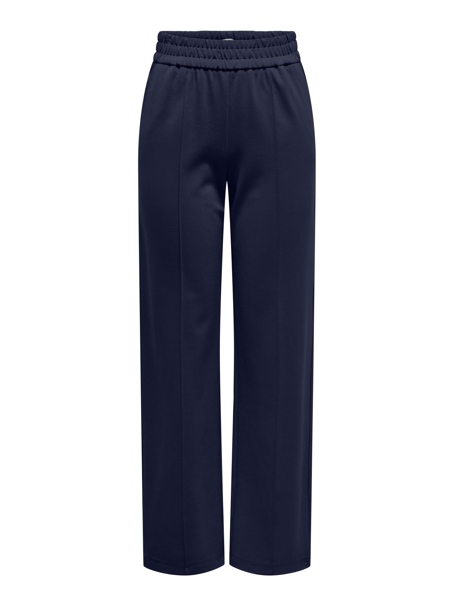ONLY ONLPOPTRASH-Suki Women's Wide Leg Trousers Loose Cut Wide Leg