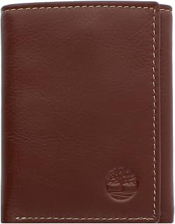 Timberland Mens Exclusive Blix Fine Leather Trifold Wallet Wallet