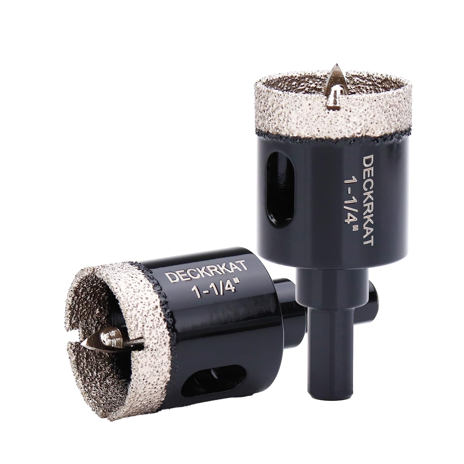 1-1/4 Inch Diamond Hole-Saw Bits with Pilot Drill Bit - 2pc 1-1/4" Diamond Tippe