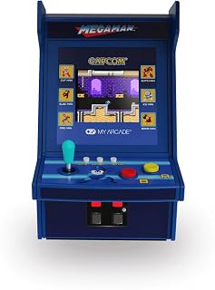 My Arcade MEGA Man Micro Player: 6 Retro Games, Classic Arcades, 6.75 Inch Console