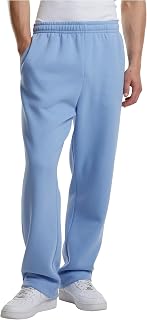 Urban Classics Fluffy Man Sweatpants Black Loose
