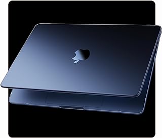 Soonjet for MacBook Air 15 inch Case M5 M4 M3 M2 2026-2023 Mac Laptop Cover | 100% Color Match, Matte Midnight Clear, Anti Fingerprint & Scratch Crack, Protective Hard Shell, Close Seamlessly, Ultra Thin