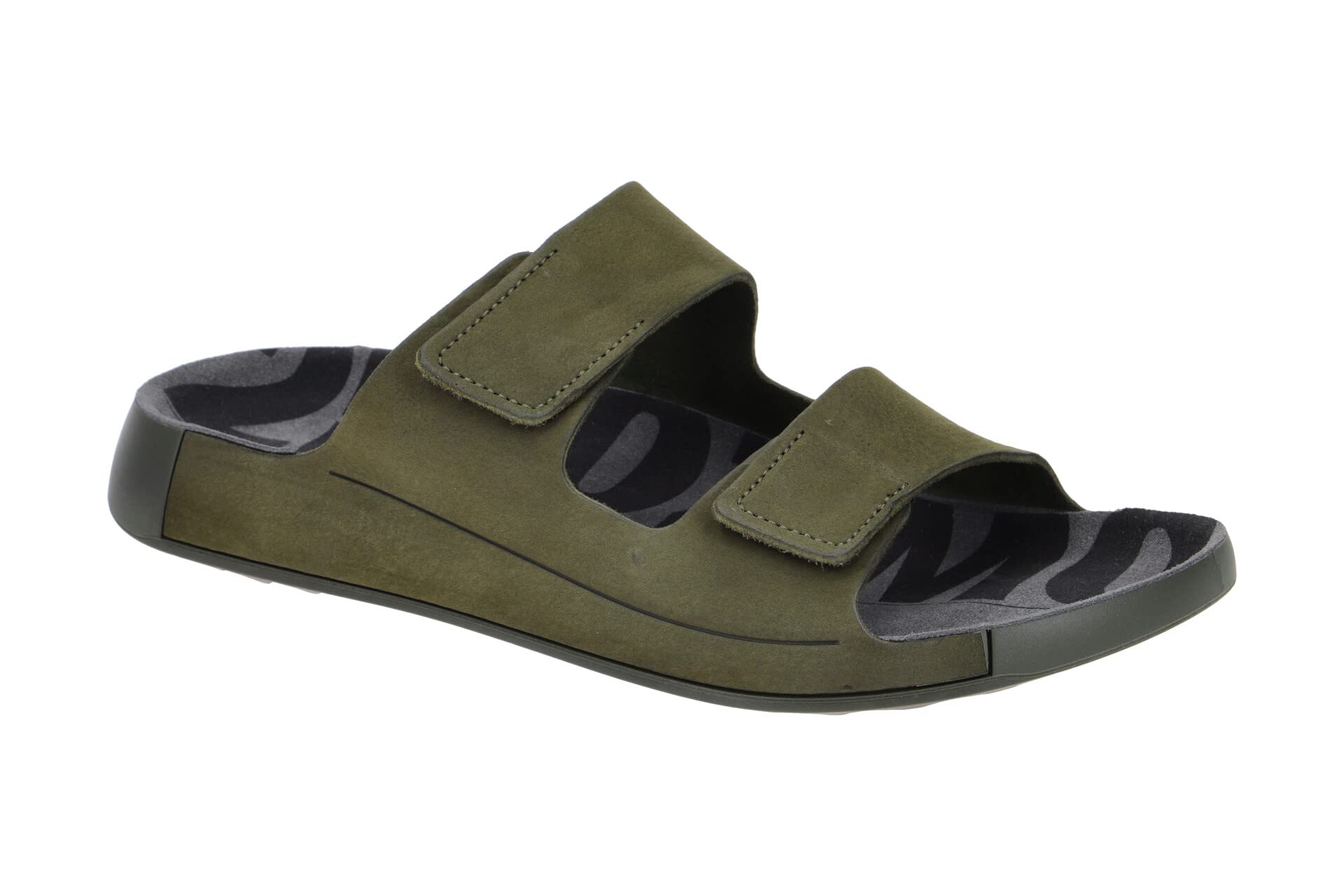 ECCO Mens 2026 Cozmo 2-Strap Soft Leather Comfy Flexible Adjustable Sandals
