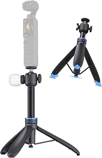 TELESIN 0.1s Auto Open Mini Selfie Stick Tripod for DJI Osmo Pocket 3 4