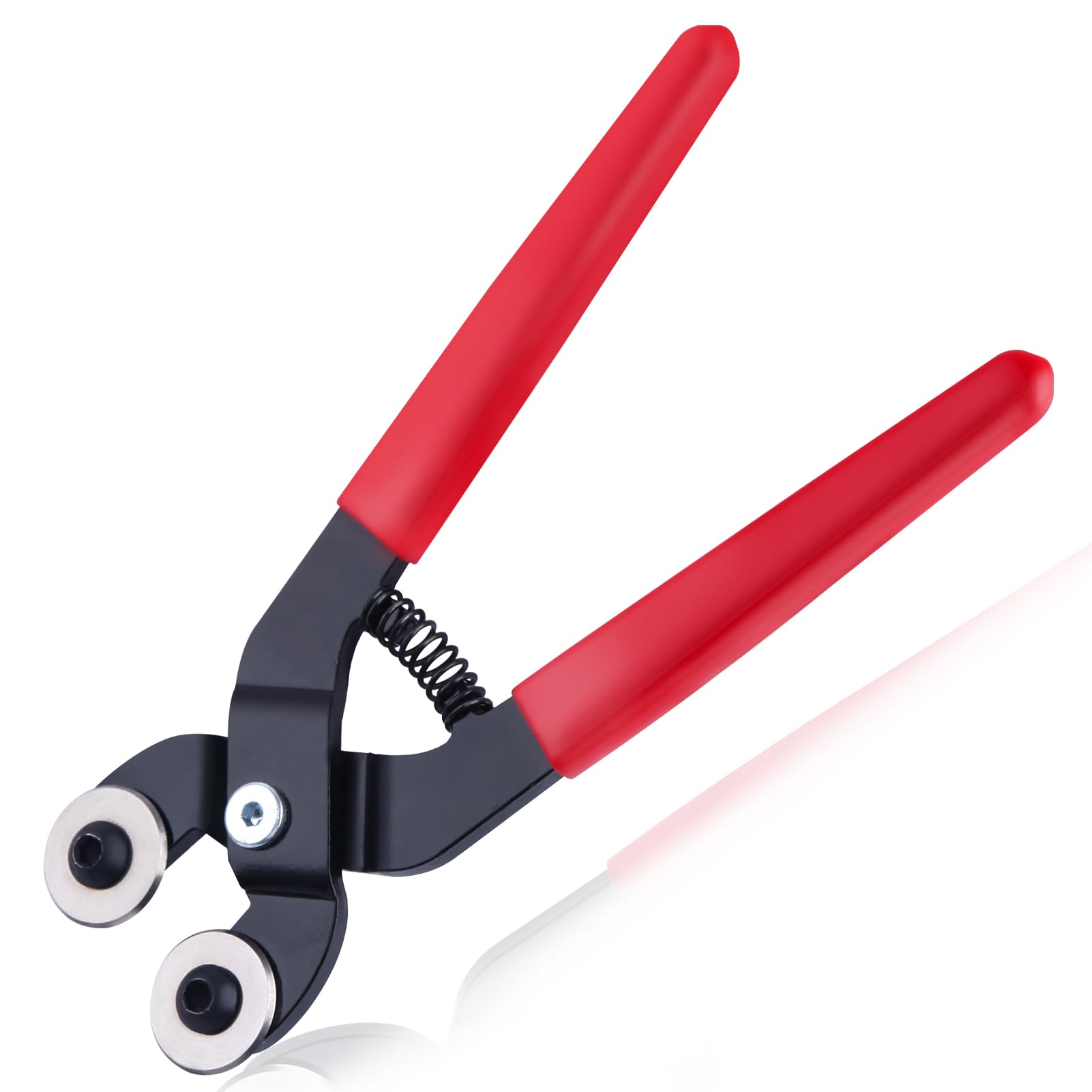 6.5" Small Glass Tile Nipper Heavy Duty Carbide Wheel Glass Mosaic & HD Ceramic 