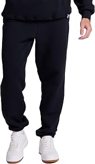 Russell Athletic - Dri Power Fleece Elastic Bottom Sweatpants, Relaxed Fit, Moisture Wicking, with Or Without Pockets, Men's Tracksuit Bottoms
