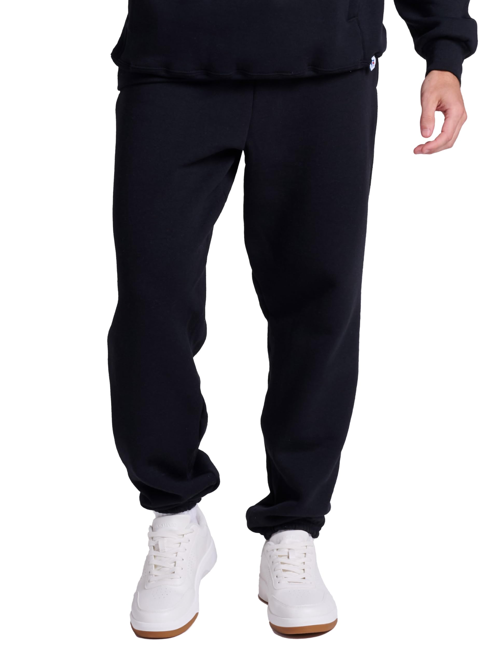 Russell Athletic - Dri Power Fleece Elastic Bottom Sweatpants, Relaxed Fit, Mois