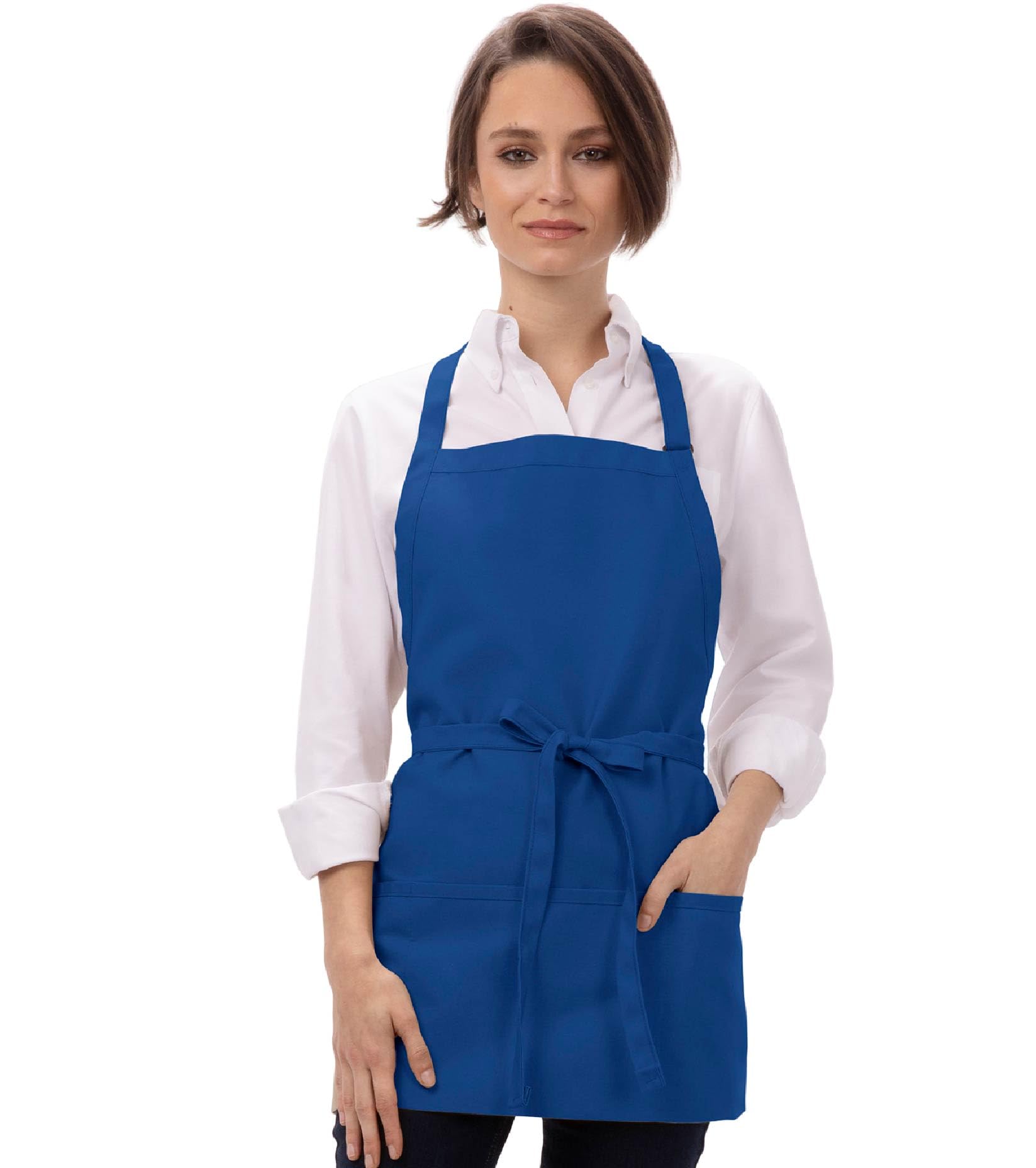 Chef Works Unisex Three Pocket Apron
