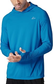 Willit Mens Sun Shirt UPF 50+ Rash Guard Long Sleeve Sun Protection SPF UV for Fishing Athletic Running