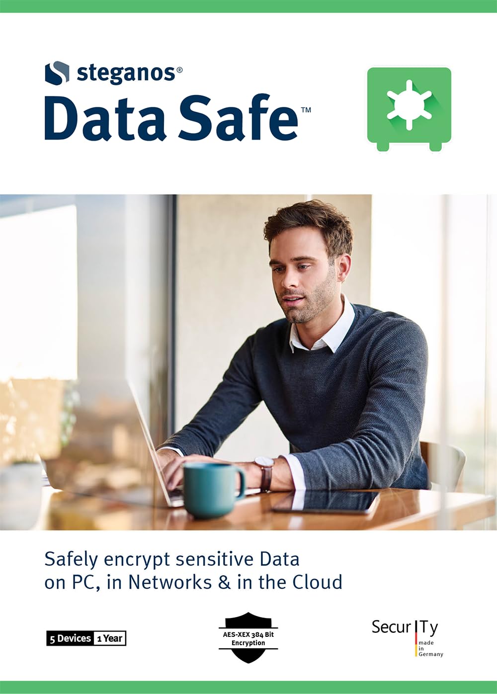 Steganos Data Safe 2025 Safely encrypt sensitive data on PC, in the Networks & i