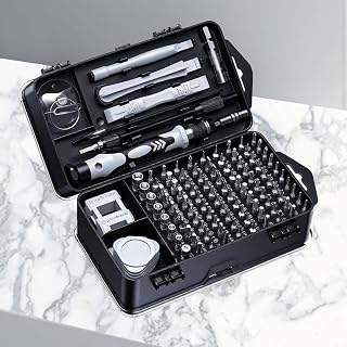 115 in 1 Precision Screwdriver Set, Mini Magnetic Repair Kit Professional DIY Small Screwdriver for Phone, Computer, Watch, Laptop, Tablet, Glasses, Electronic, Super