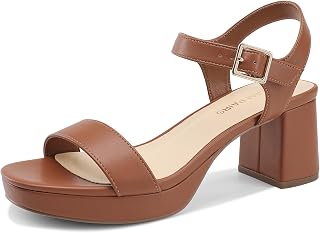 DREAM PAIRS Women's Platform Heels Party Sandals