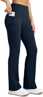 WILLIT Women's Thermal Leggings Yoga Leggings Winter Warm Sports Leggings High Waist with Pockets