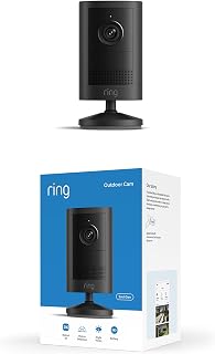 Ring Outdoor Camera 2K, Battery (newest gen), Easy DIY Install, Wide-Angle Retinal 2K Video, up to 6x Enhanced Zoom and Night Vision, Black