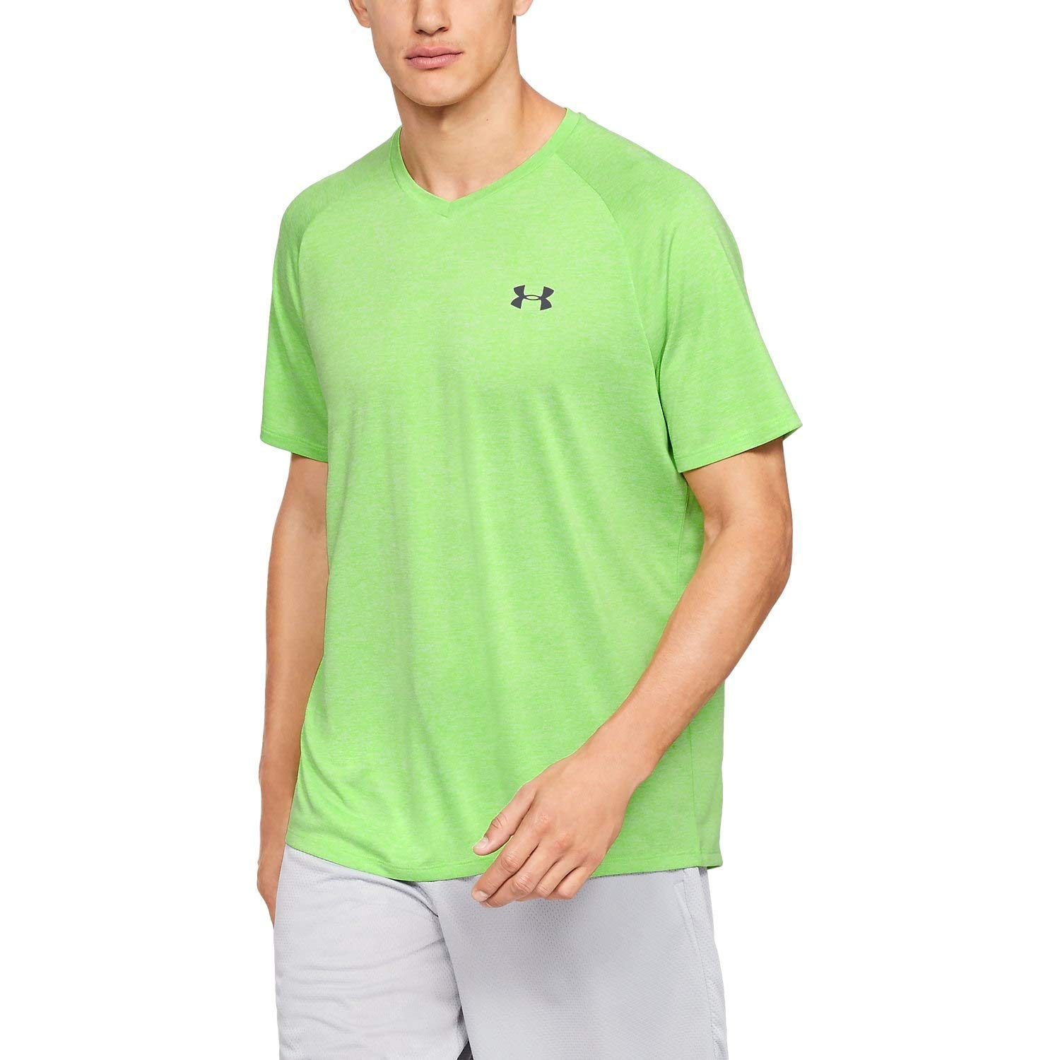Under Armour Tech 2.0 V-Neck Short-Sleeve T-Shirt, Men's Neck Short Sleeve T-Shi