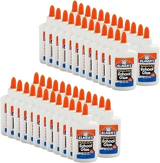 Elmer's Washable Liquid School Glue, 4 oz., White, 48/Box