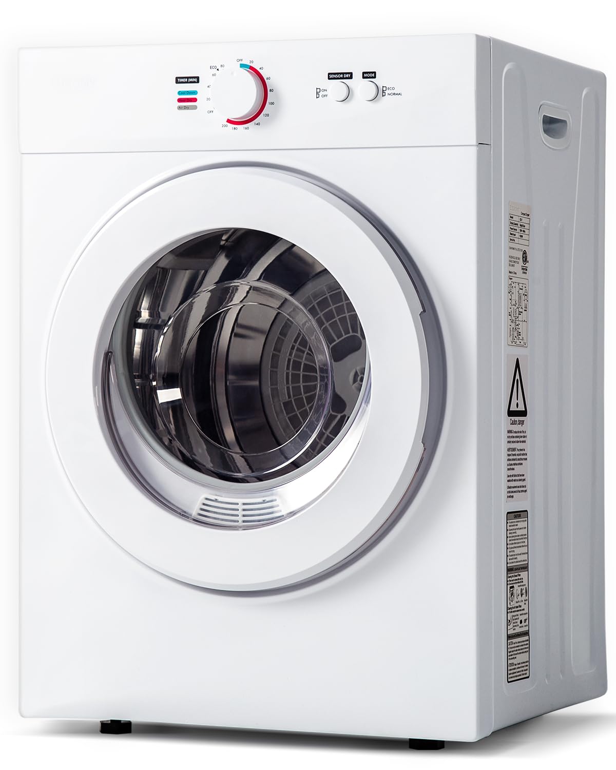 Feelfunn 1020W Portable Clothes Dryer with 4 Automatic Drying Modes | Runs on 11