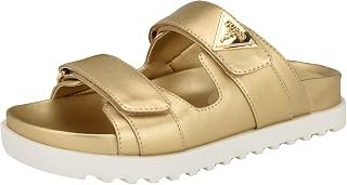 GUESS womens Fabula Flat Sandal