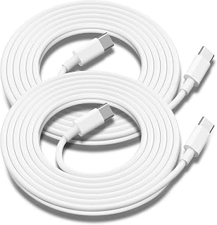 USB C to USB C Charging Cable for Apple 2Pack 10ft, Long Type C to C Cord | Fast Charger for iPhone 18/Duo/17/Air/16/15/E/Pro/Plus/Pro Max, for MacBook Pro/Air, for iPad Pro,Air 4/5,Mini 6/7 60W