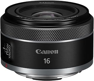 Canon RF16mm F2.8 STM Lens | Mirrorless Ultra Wide-Angle, Fixed Focal Length Lens, Compatible with EOS R Series Mirrorless Cameras
