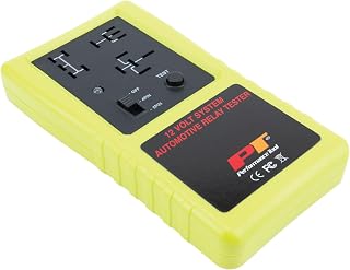 Performance Tool 3009 12-Volt 4- and 5-Pin Automotive Relay Tester | Cordless diagnostic tool checks relays and contacts. Solve car relay and circuit problems