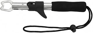 Stainless Steel Fish Lip Grip Tool with Portable Trigger Handle for Secure Catch Holding and Outdoor Fishing Control