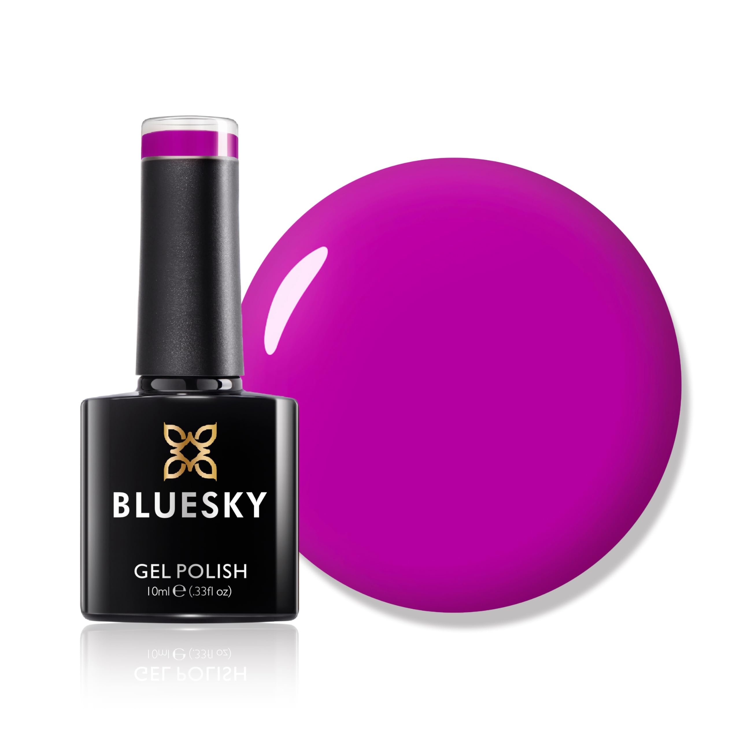 Bluesky Summer Neon 11 Gel Polish, Purple 10 ml