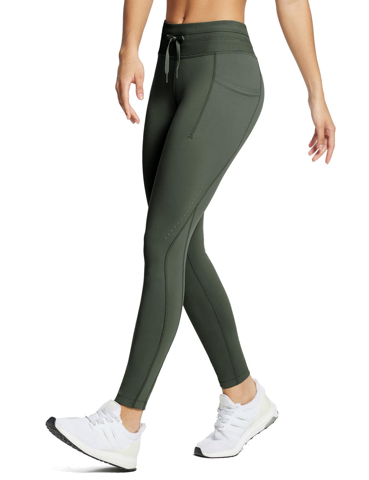 baleaf Women's Fleece Lined Leggings Tights Water Resistant Hiking Pants