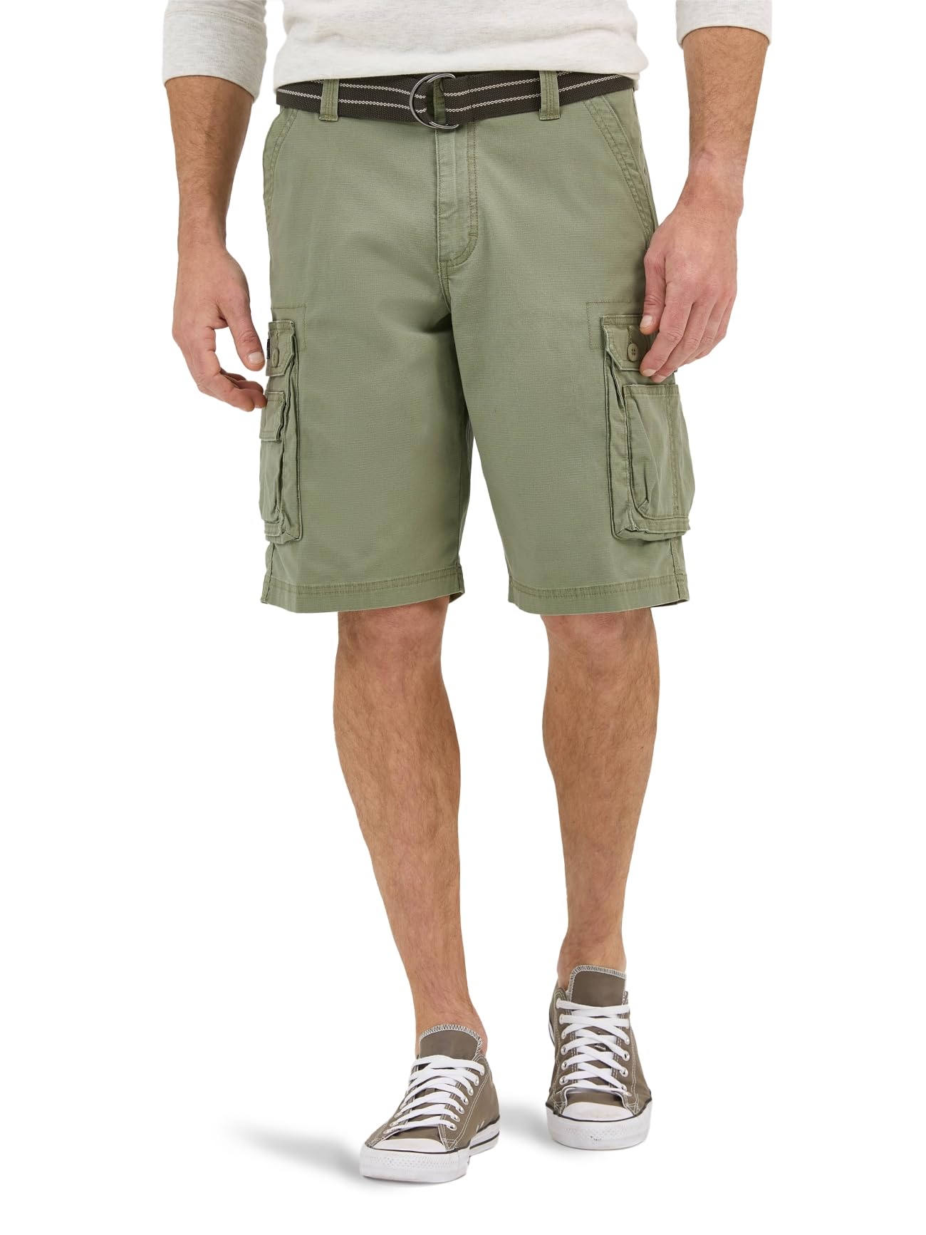 Lee Dungarees New Belted Wyoming Cargo Shorts Men's Trousers