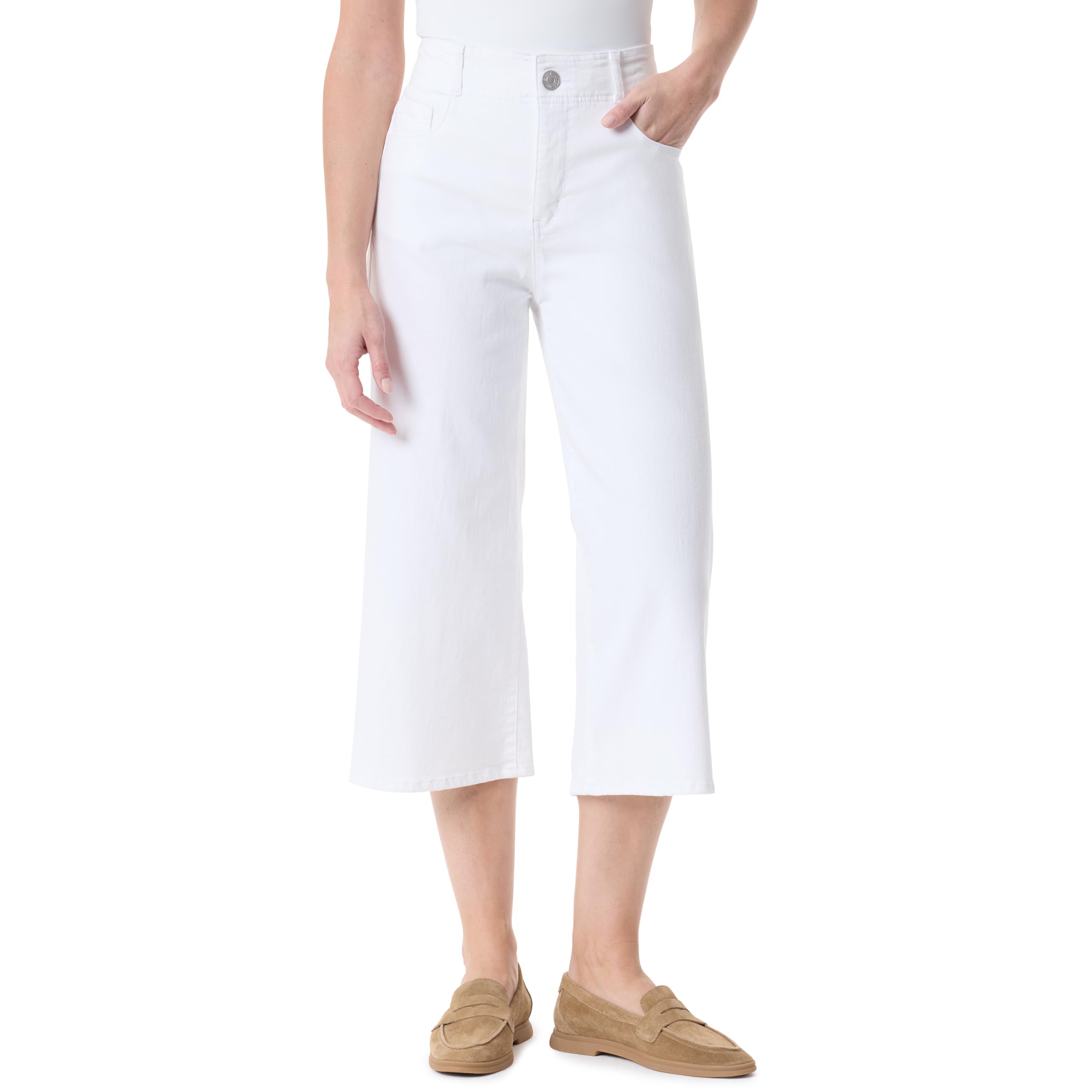 Gloria Vanderbilt Shape Effect Tummy Sculpt High Rise Culotte Standard Pantaloni