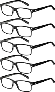 Gaoye Reading Glasses 5 Pack Quality Readers for Men