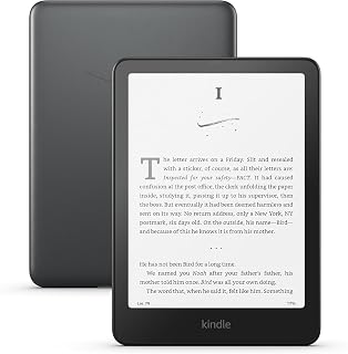 Amazon Kindle Paperwhite Bundle: Includes, Amazon Kindle Paperwhite Signature Edition 32GB | Metallic Black and Sling Bag | Cinder