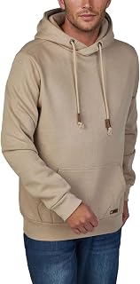 riverso RIVJulian Men's Regular Fit Hoodie Pullover Cross-Over Collar Red Blue Beige Black Green Grey S M L XL 2XL 3XL 4XL 5XL