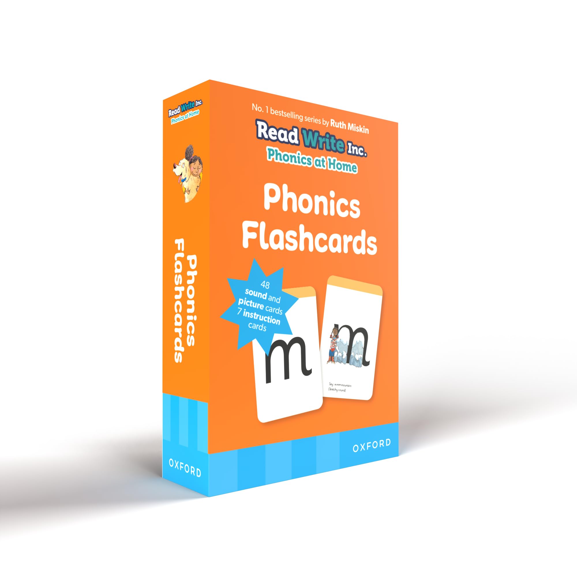 Phonics Flashcards - Read Write Inc Home - Set 1 Speed Sounds - Early Reading & 