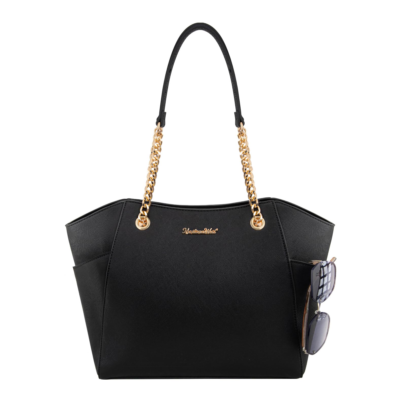 Montana West Tote Bag for Women Classic Monogram Purses and Handbags