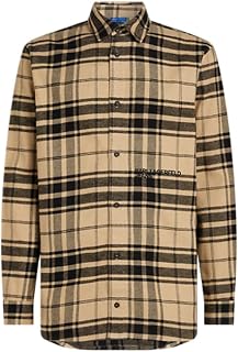 Karl Lagerfeld Jeans mens regular check shirt