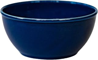 Nishiki Pottery 13225 Hasami Ware Common Bowl, Plate, Navy, Diameter Approx. 4.7 inches (12 cm), Microwave, Dishwasher Safe, Made in Japan