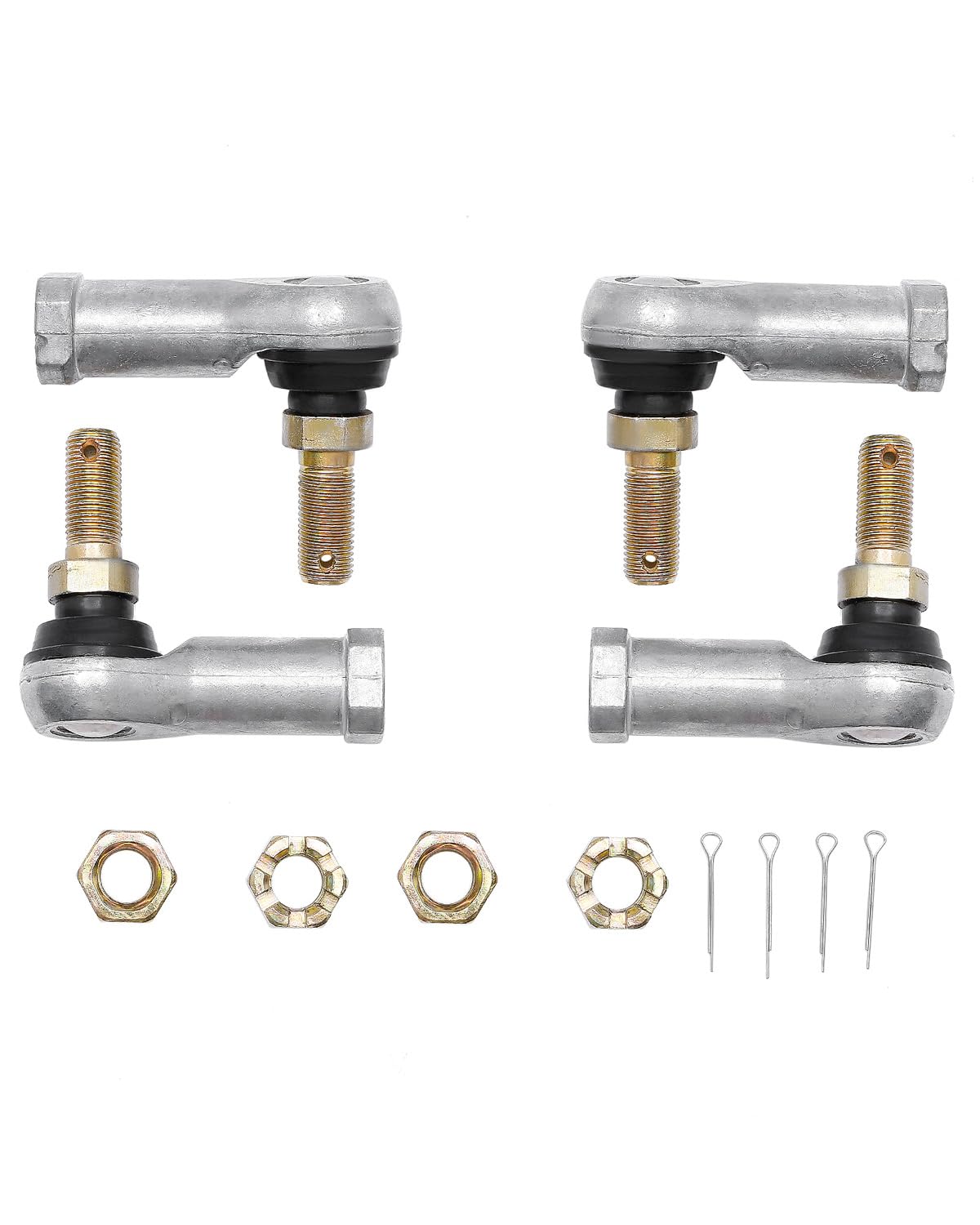 Tie Rod End Kit, Compatible With 1997-2017 Honda Foreman 400/450 / 500, 2001-201