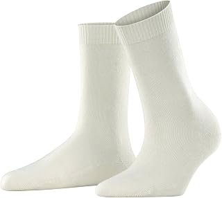 FALKE mujer Cosy Wool calcetines transpirables reguladores del clima sostenibles lana cachemira reforzadas costura plana para una puntera sin presión monocolor para el día a día 1 par