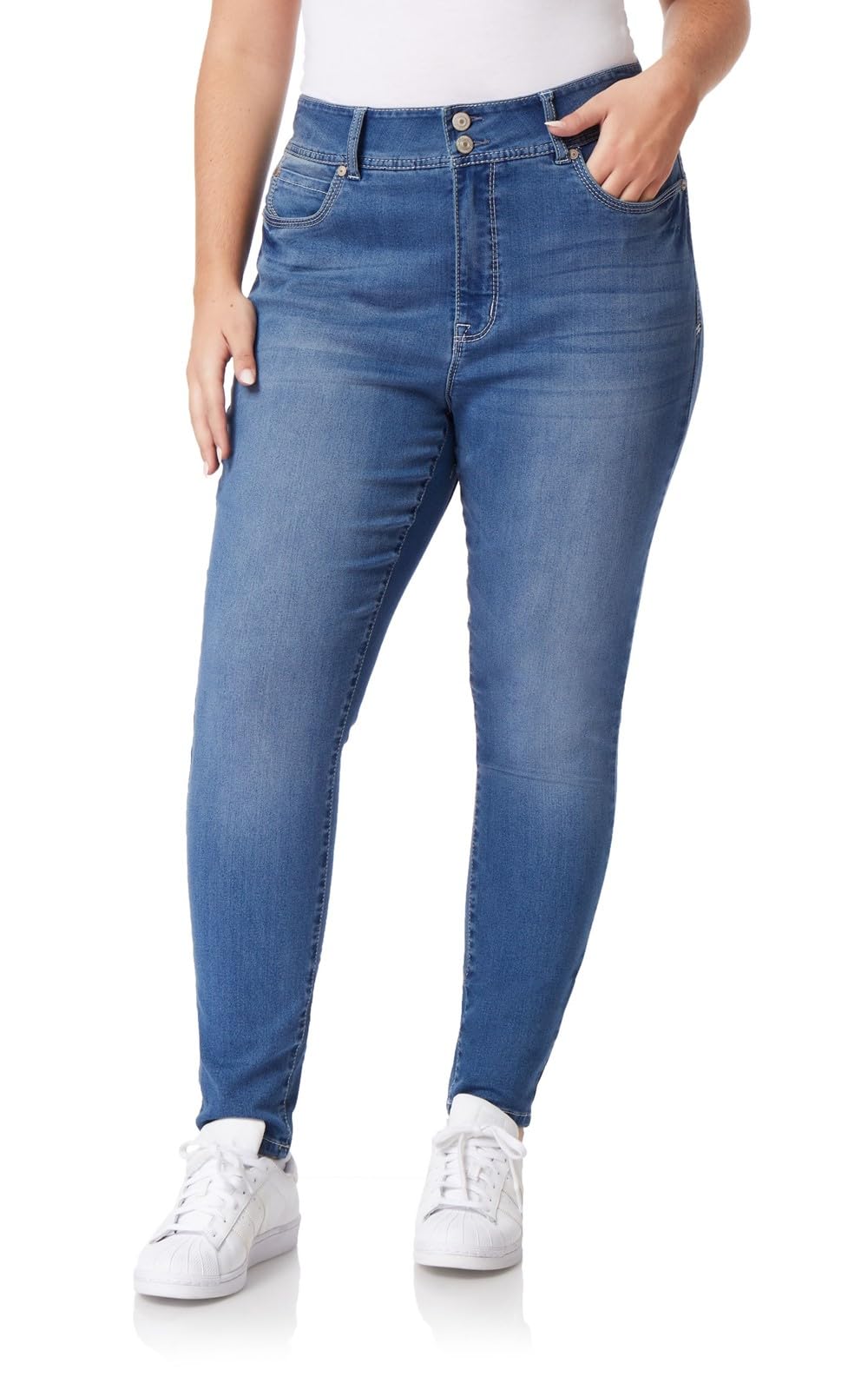 WallFlower Women's Ultra Skinny Jeans, Sizes 0-24